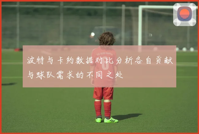 波特与卡约数据对比分析各自贡献与球队需求的不同之处